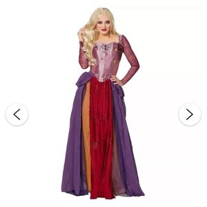 Disney Hocus Pocus Sarah Sanderson Costume in Purple and Red
